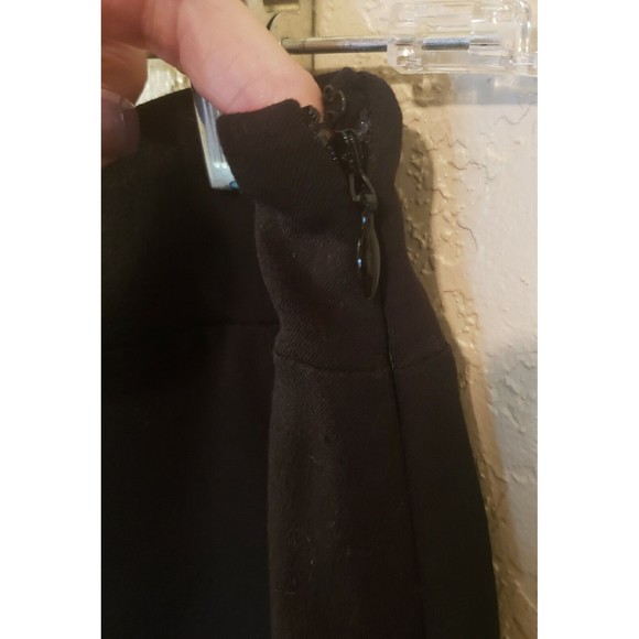 Susan Graver Stretch Straight Leg Pants, Size Small, Black - Picture 2 of 8